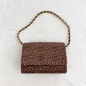 Janie and Jack Girls Leopard print purse